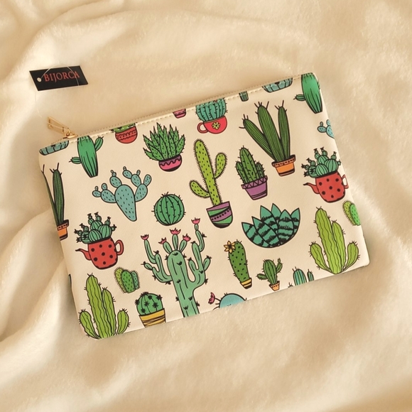 Cactus Mini Bag/Pouch - Picture 4 of 8